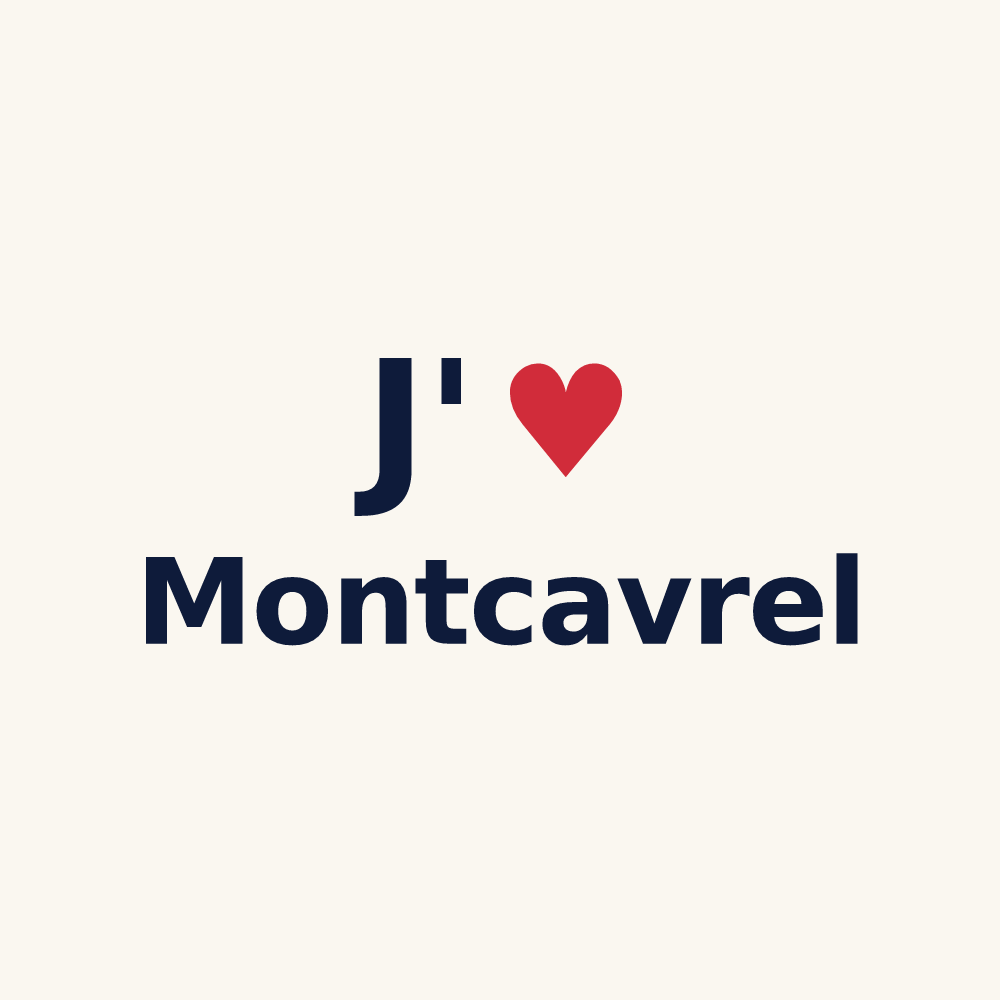 Tasse personnalisée Montcavrel — design J'aime Montcavrel