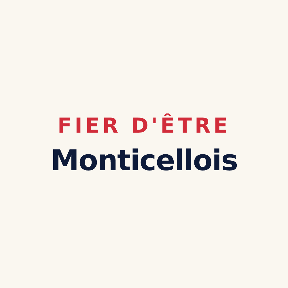 Tasse « Fier d'être Monticellois » — design pour Montceaux-lès-Meaux