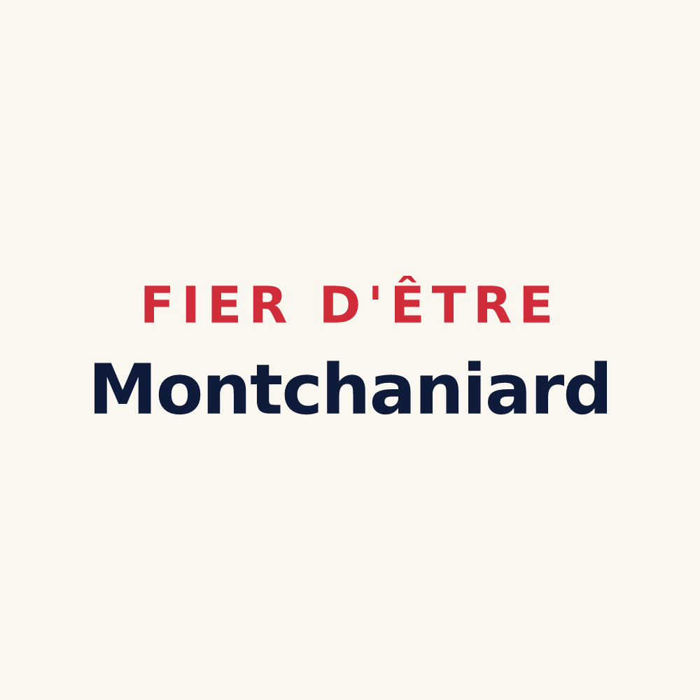 Tasse « Fier d'être Montchaniard » — design pour Montchenu