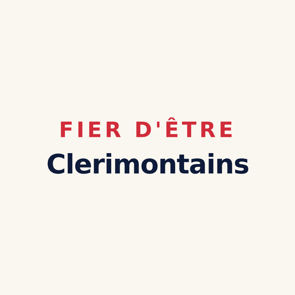Tasse « Fier d'être Clerimontains » — design pour Montclar-de-Comminges
