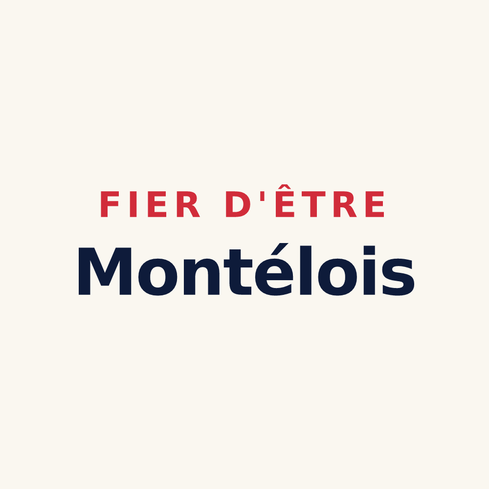 Tasse « Fier d'être Montélois » — design pour Montels