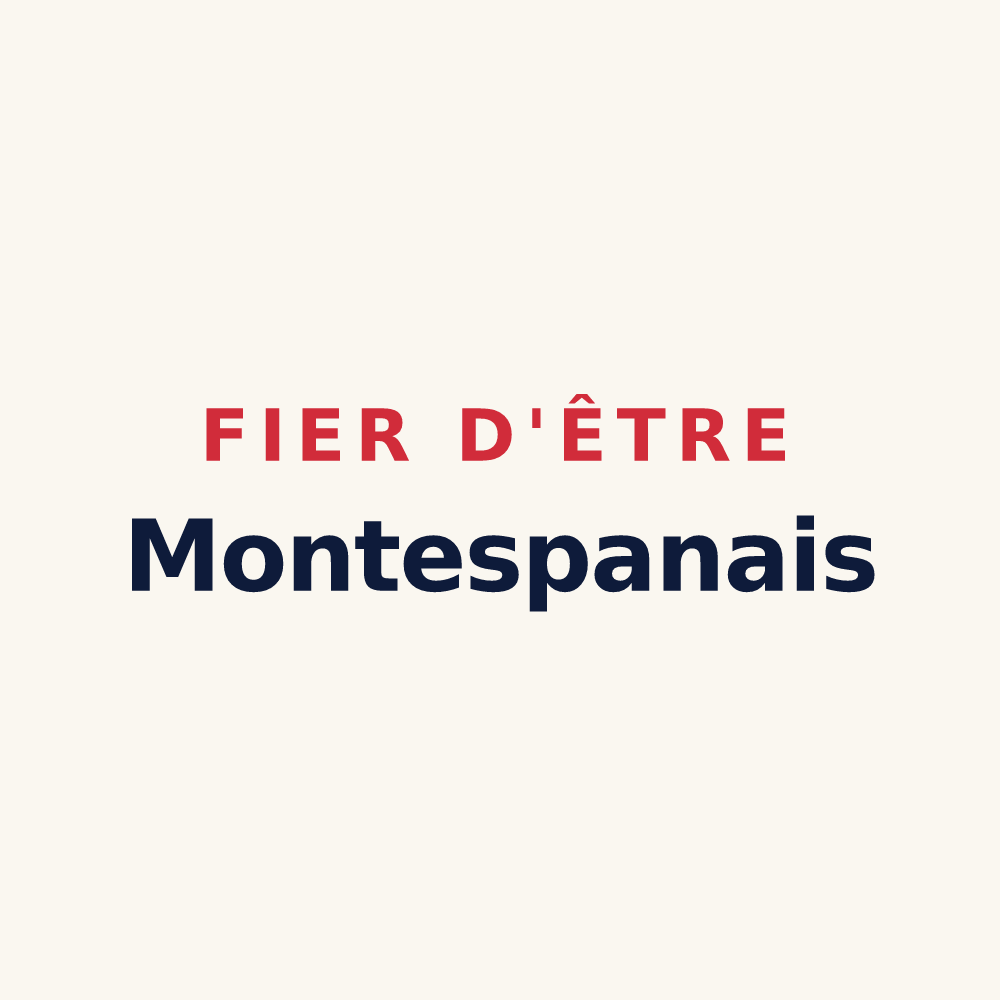 Tasse « Fier d'être Montespanais » — design pour Montespan