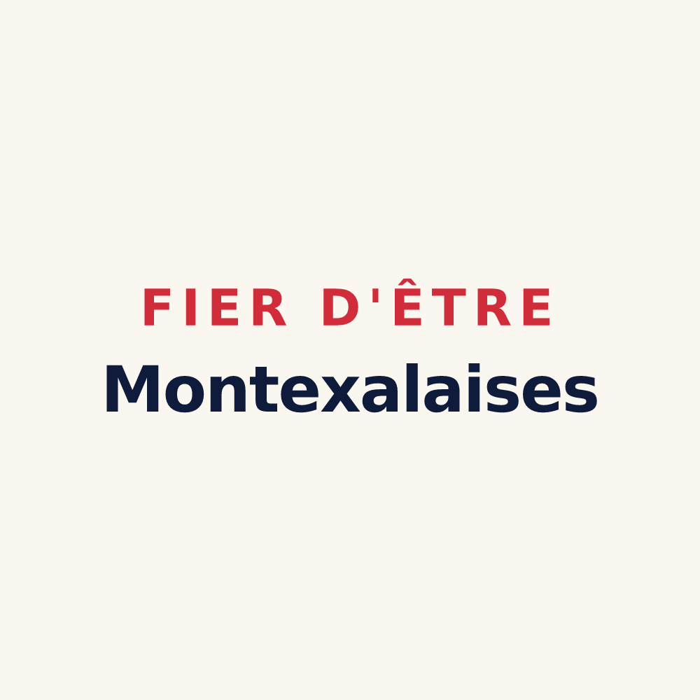 Tasse « Fier d'être Montexalaises » — design pour Montet-et-Bouxal