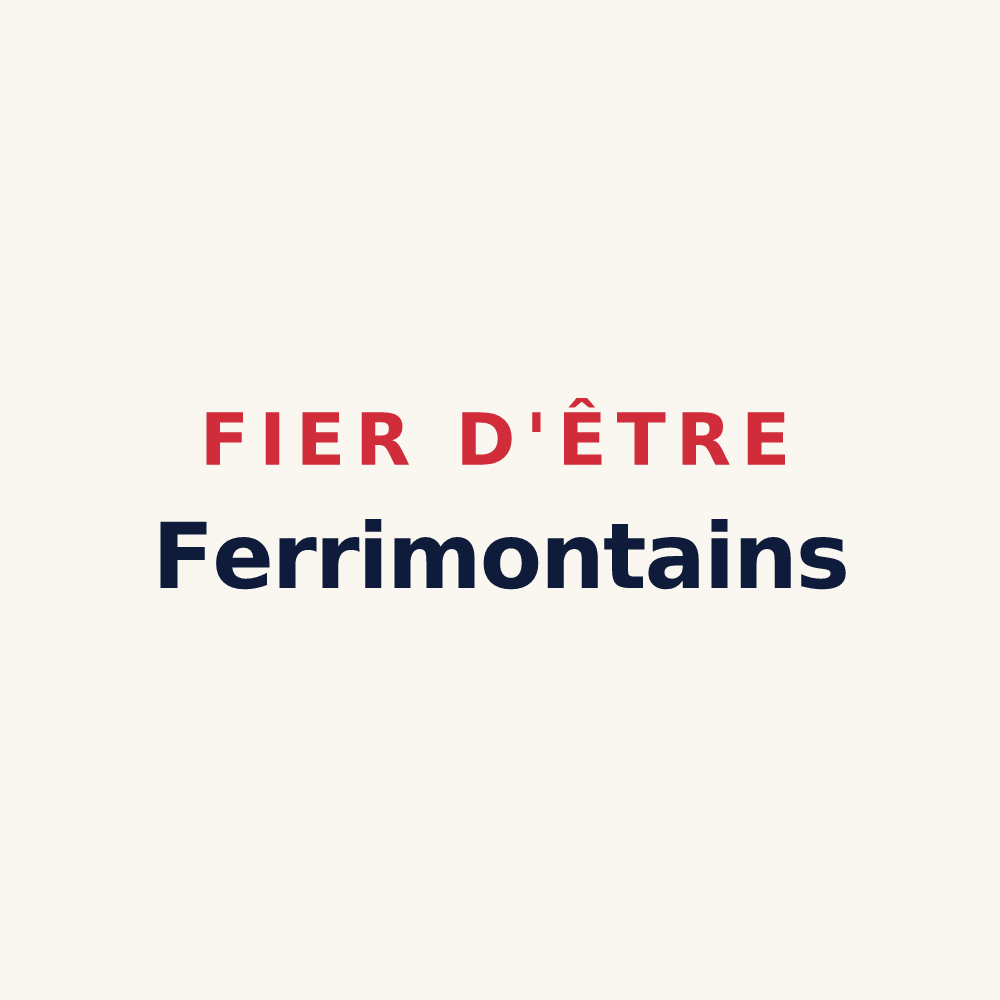 Tasse « Fier d'être Ferrimontains » — design pour Montferrier