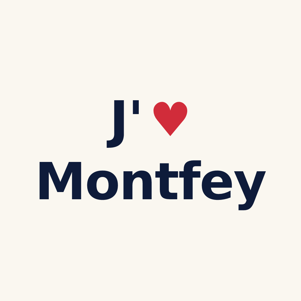 Tasse personnalisée Montfey — design J'aime Montfey
