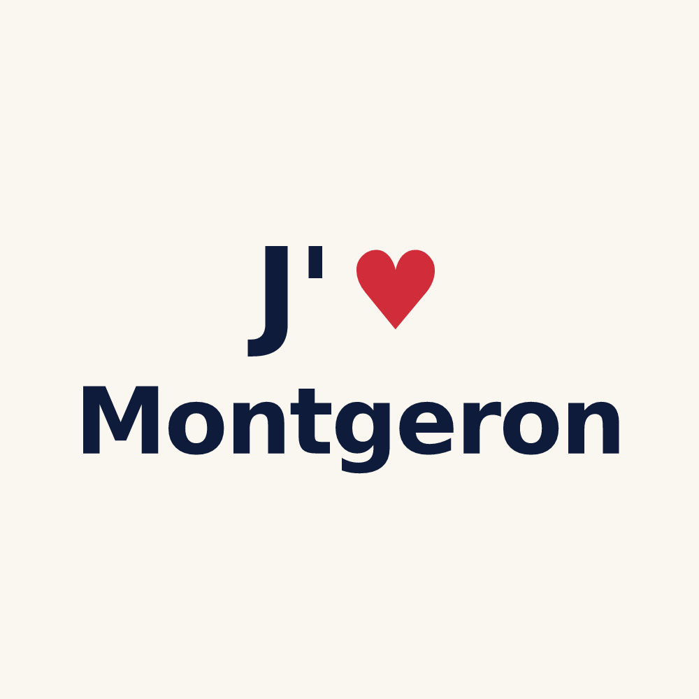Tasse personnalisée Montgeron — design J'aime Montgeron