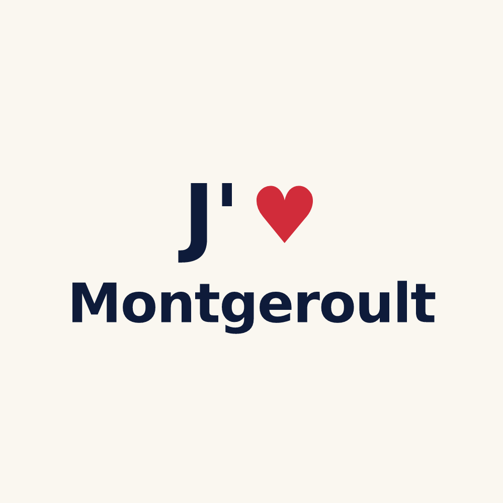 Tasse personnalisée Montgeroult — design J'aime Montgeroult