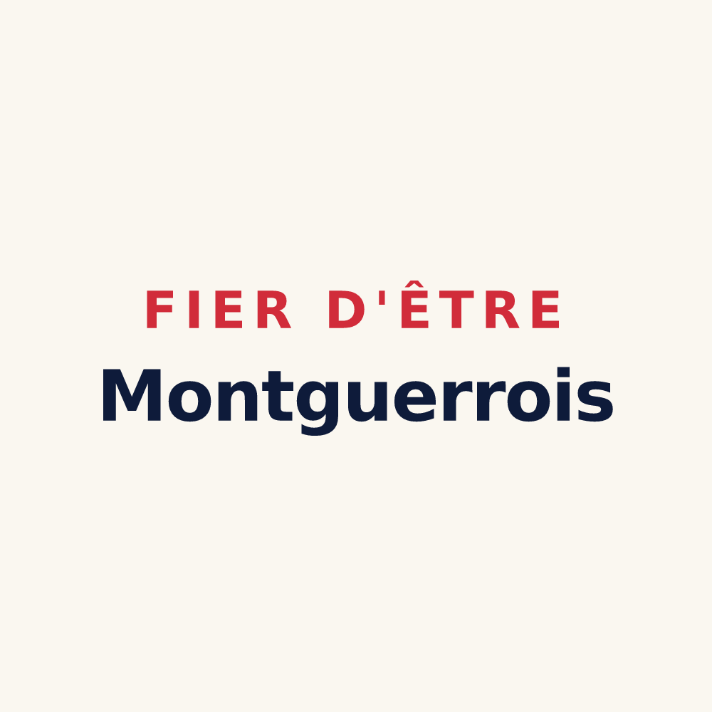 Tasse « Fier d'être Montguerrois » — design pour Montguers