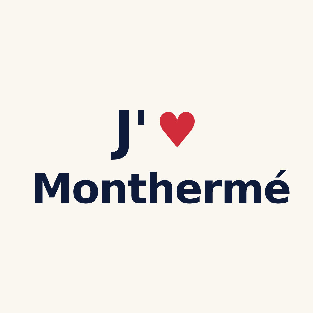 Tasse personnalisée Monthermé — design J'aime Monthermé