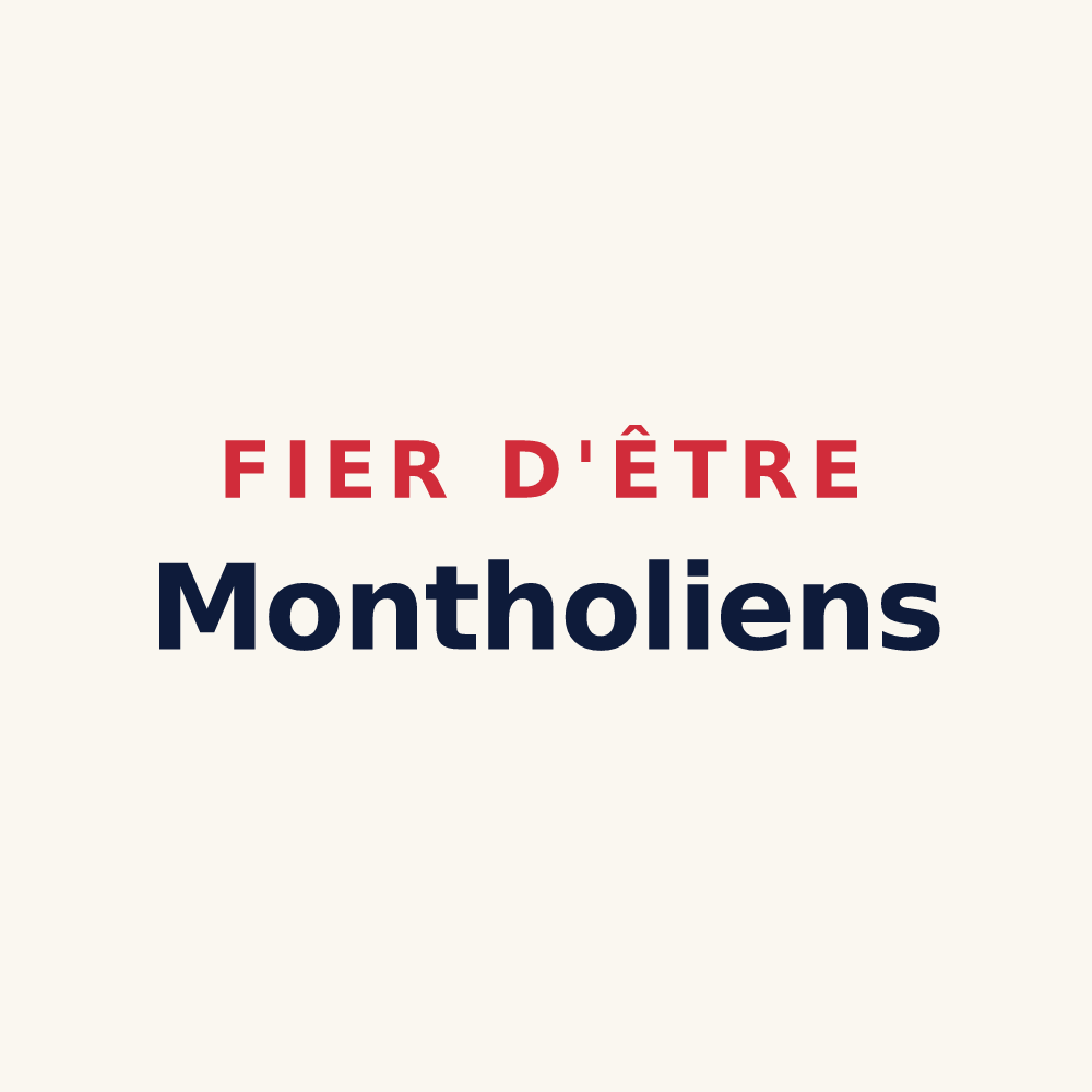 Tasse « Fier d'être Montholiens » — design pour Monthou-sur-Cher