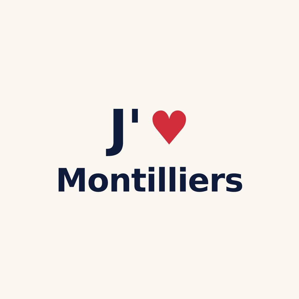 Tasse personnalisée Montilliers — design J'aime Montilliers