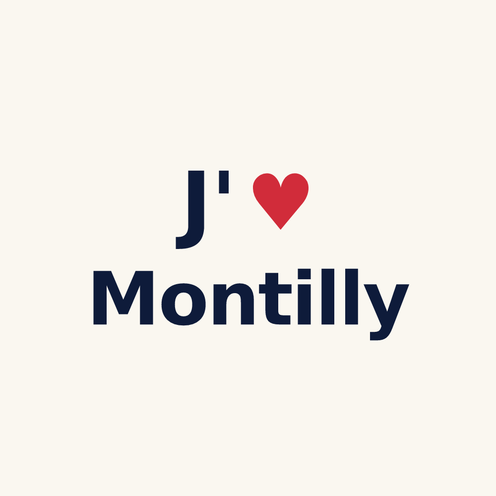 Tasse personnalisée Montilly — design J'aime Montilly