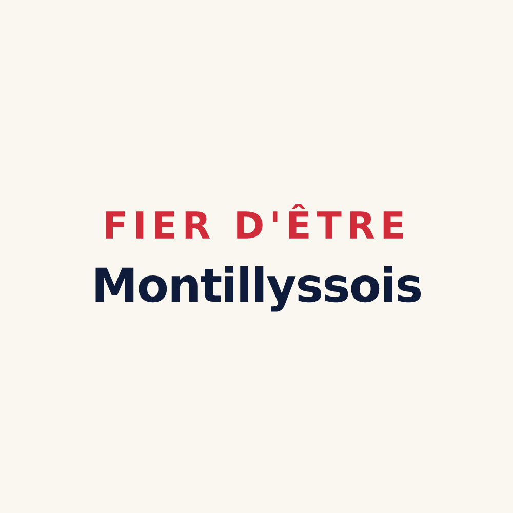 Tasse « Fier d'être Montillyssois » — design pour Montilly