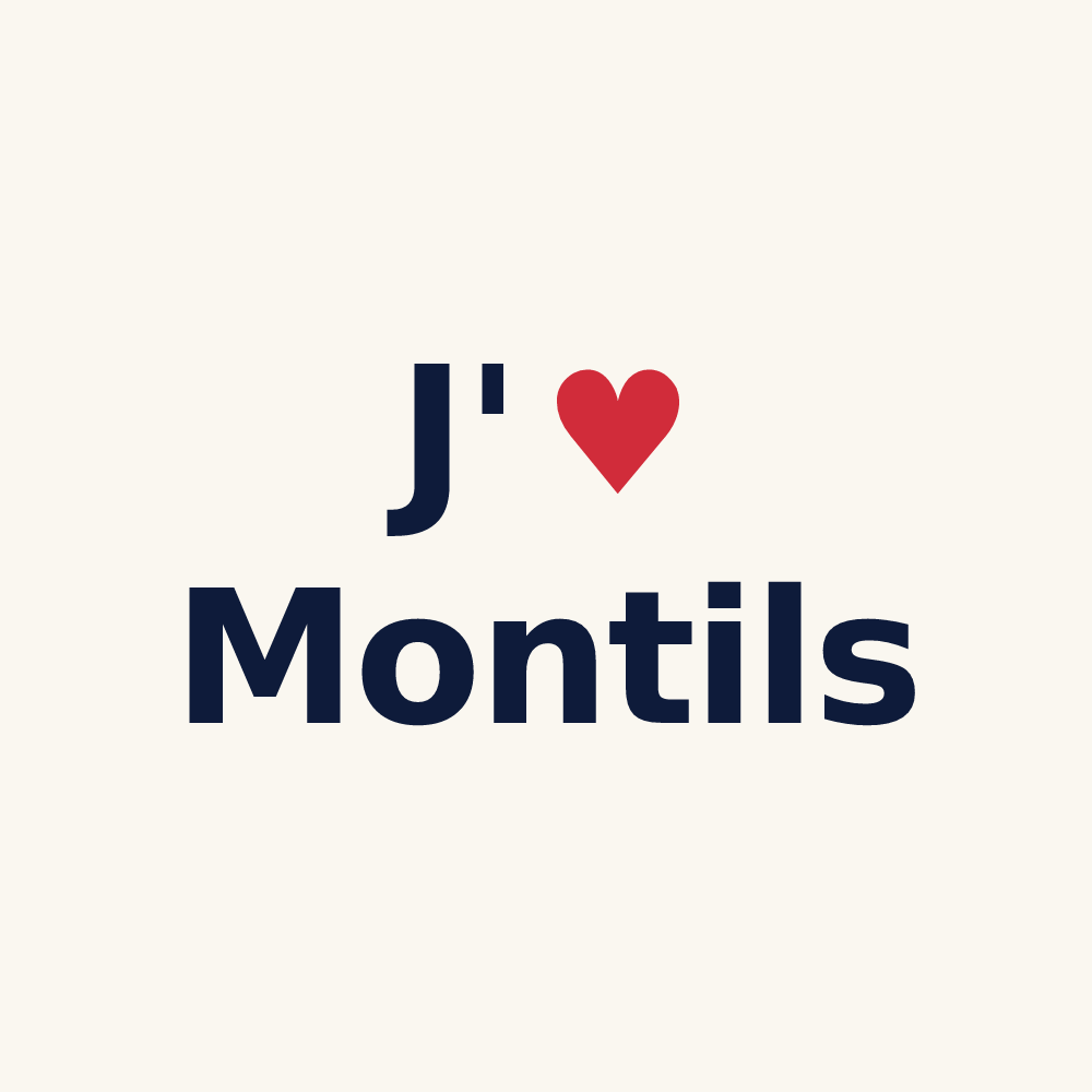 Tasse personnalisée Montils — design J'aime Montils