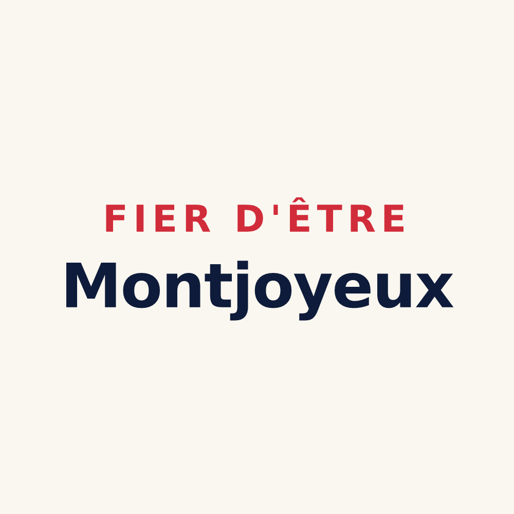 Tasse « Fier d'être Montjoyeux » — design pour Montjoi
