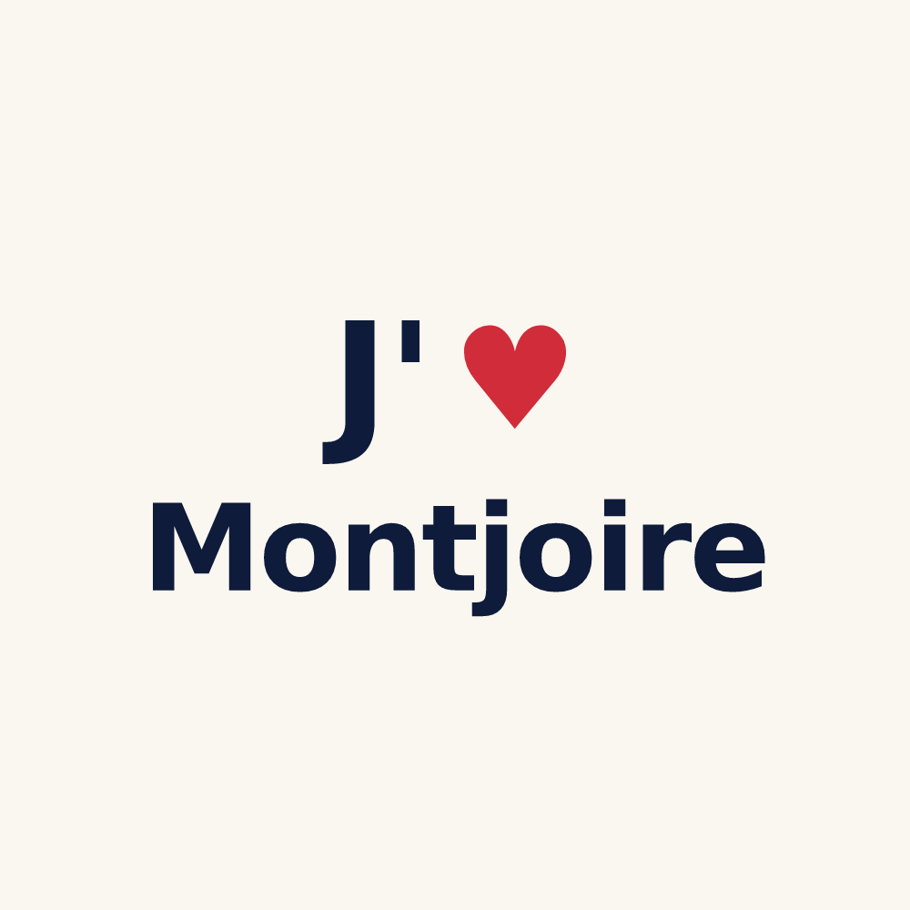 Tasse personnalisée Montjoire — design J'aime Montjoire