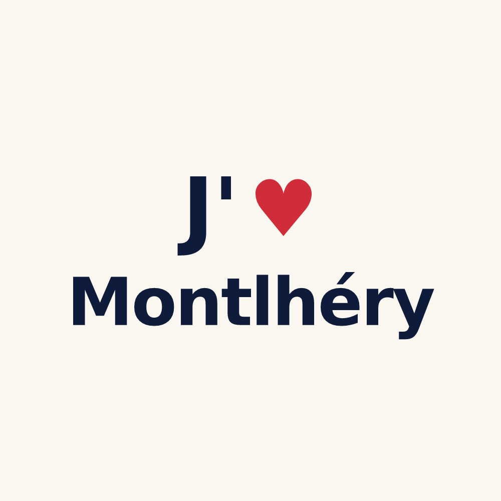 Tasse personnalisée Montlhéry — design J'aime Montlhéry