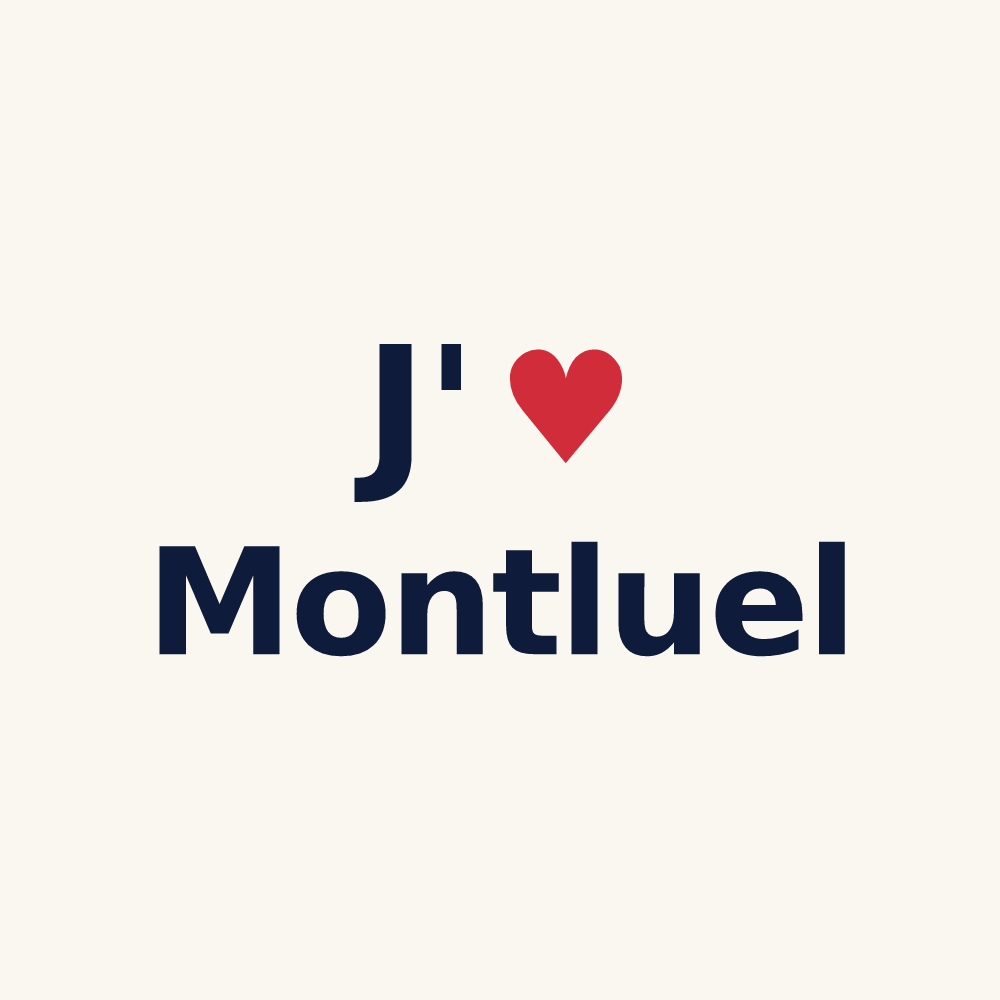 Tasse personnalisée Montluel — design J'aime Montluel