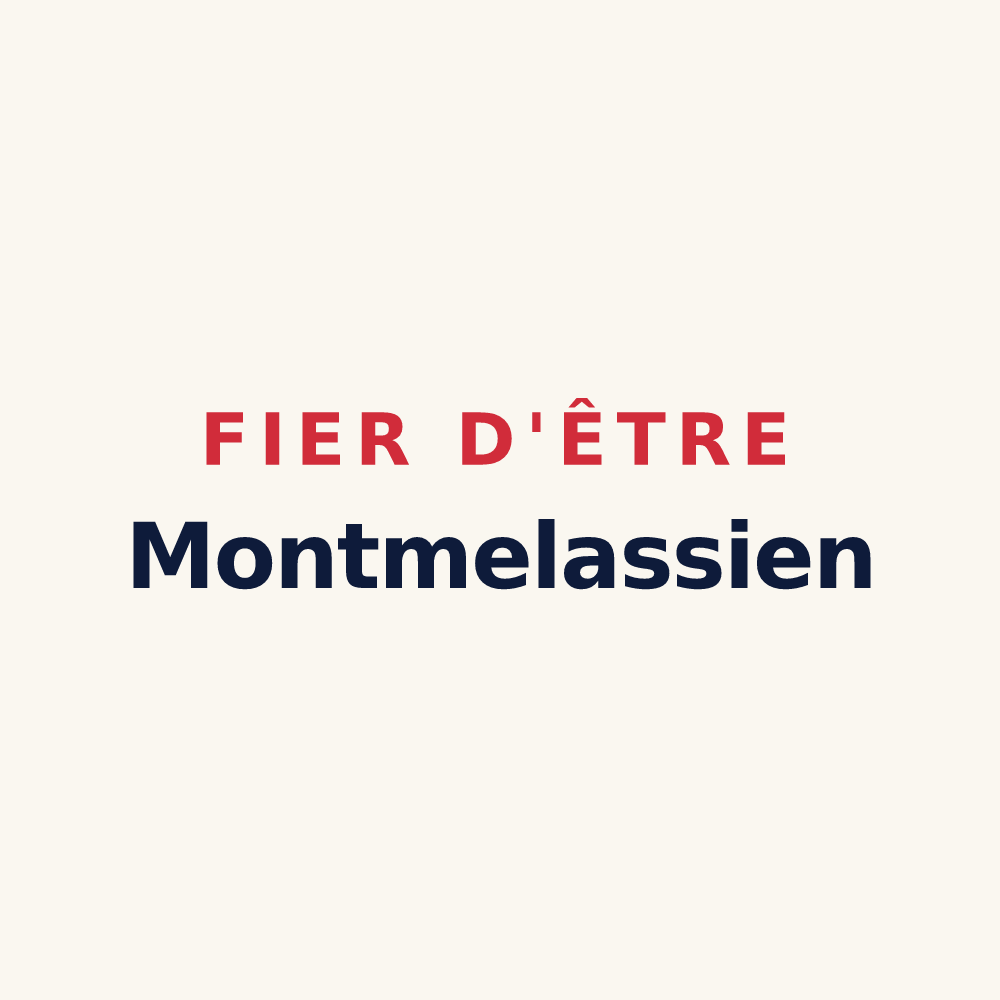 Tasse « Fier d'être Montmelassien » — design pour Montmelas-Saint-Sorlin