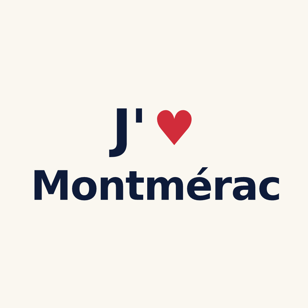 Tasse personnalisée Montmérac — design J'aime Montmérac
