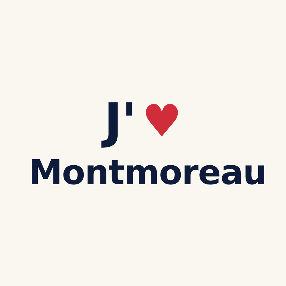 Tasse personnalisée Montmoreau — design J'aime Montmoreau