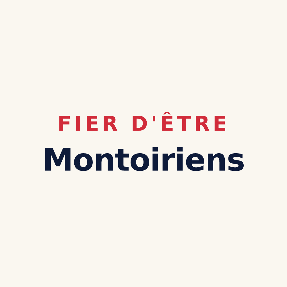 Tasse « Fier d'être Montoiriens » — design pour Montoire-sur-le-Loir