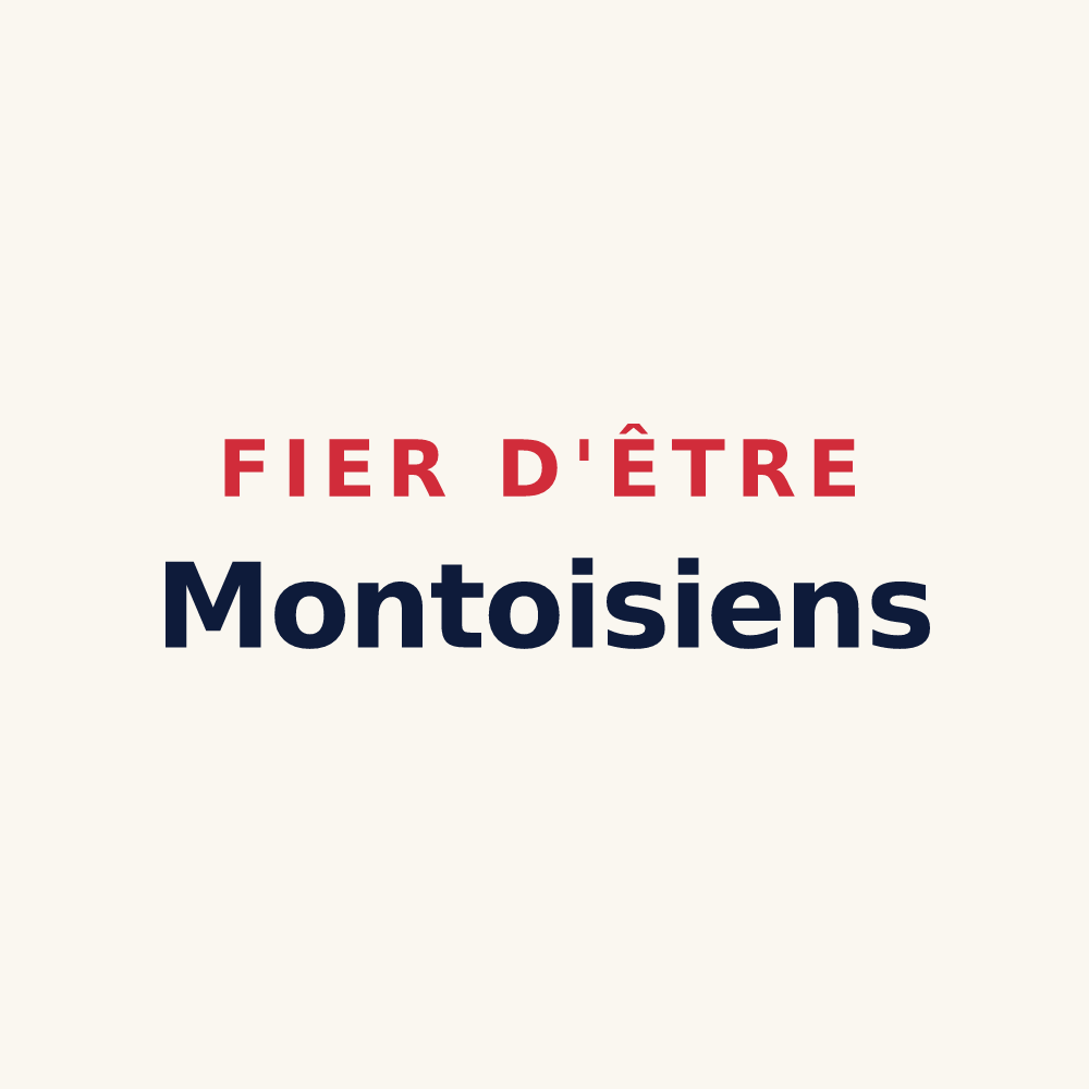 Tasse « Fier d'être Montoisiens » — design pour Montois-la-Montagne