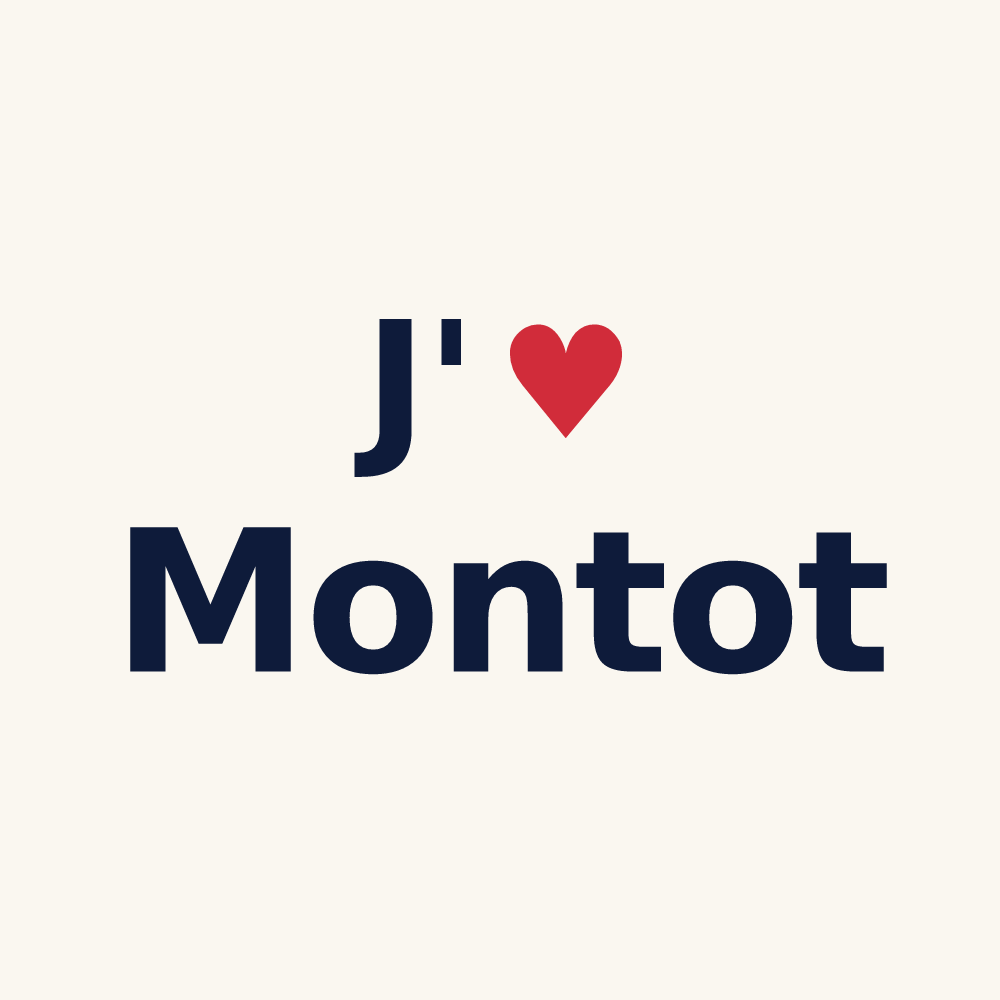 Tasse personnalisée Montot — design J'aime Montot