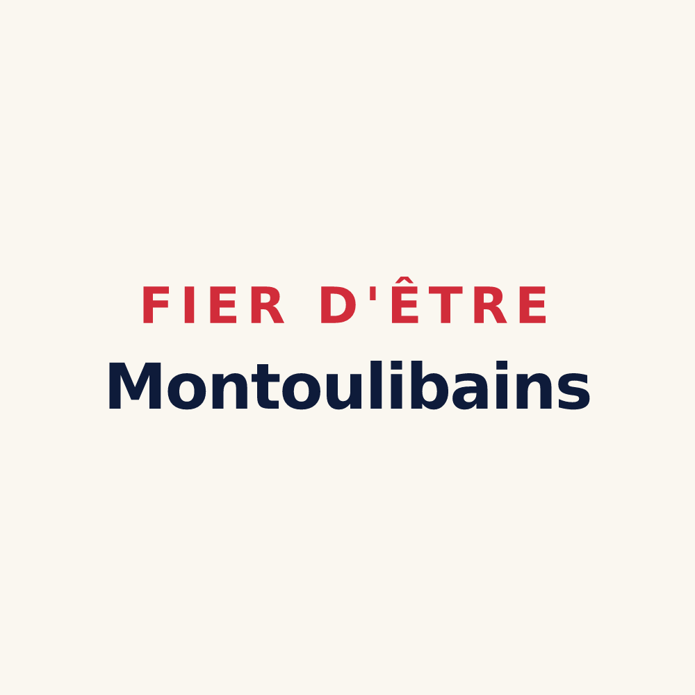 Tasse « Fier d'être Montoulibains » — design pour Montoulieu