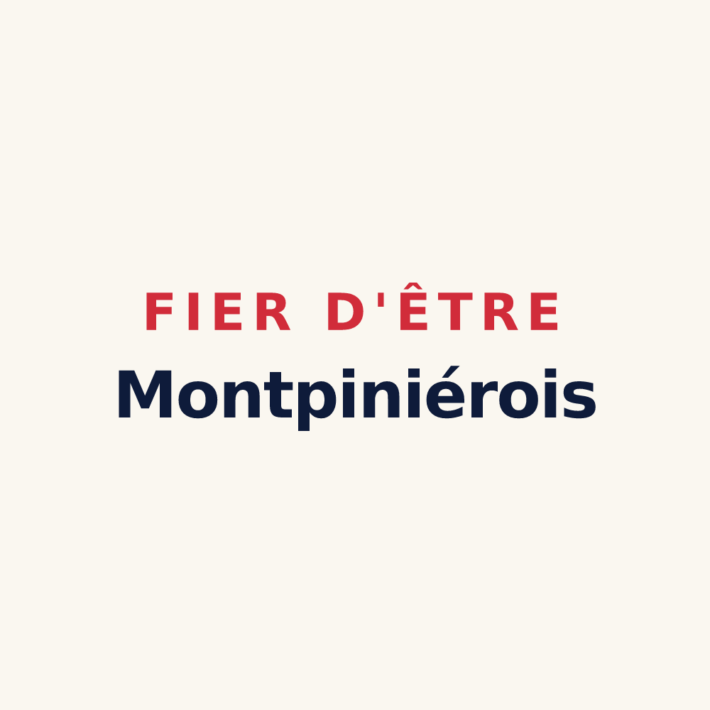 Tasse « Fier d'être Montpiniérois » — design pour Montpinier