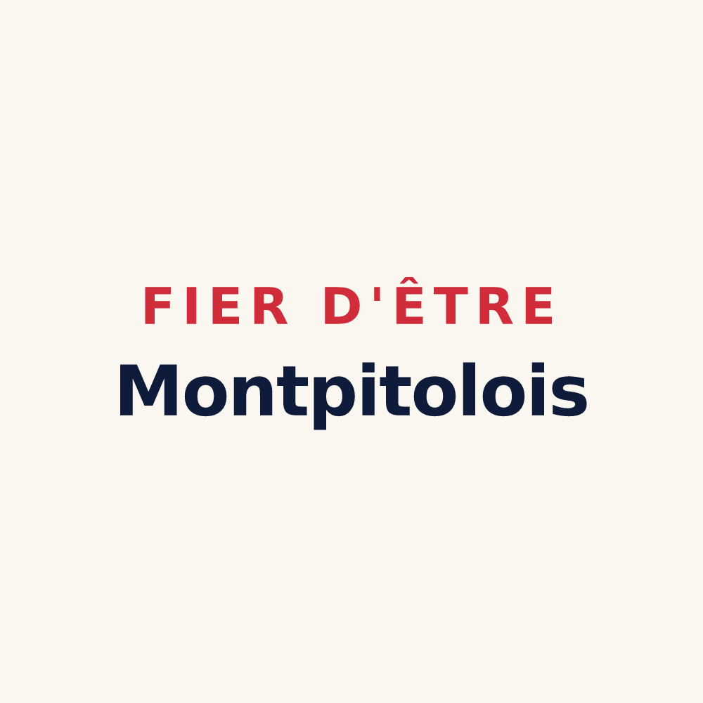 Tasse « Fier d'être Montpitolois » — design pour Montpitol