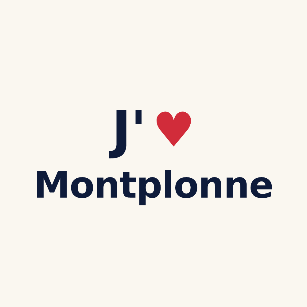 Tasse personnalisée Montplonne — design J'aime Montplonne