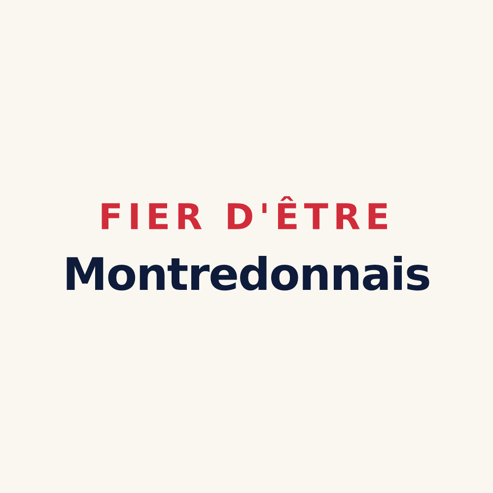 Tasse « Fier d'être Montredonnais » — design pour Montredon-Labessonnié