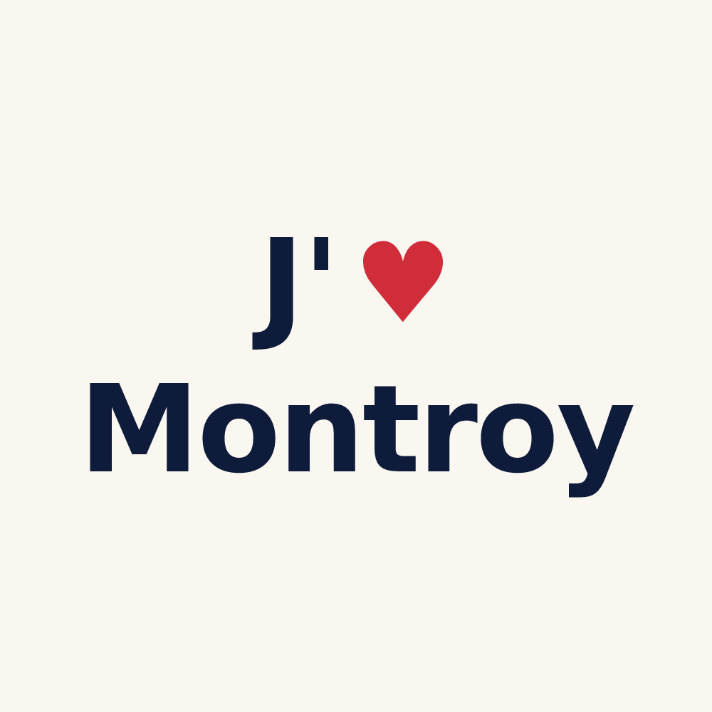 Tasse personnalisée Montroy — design J'aime Montroy