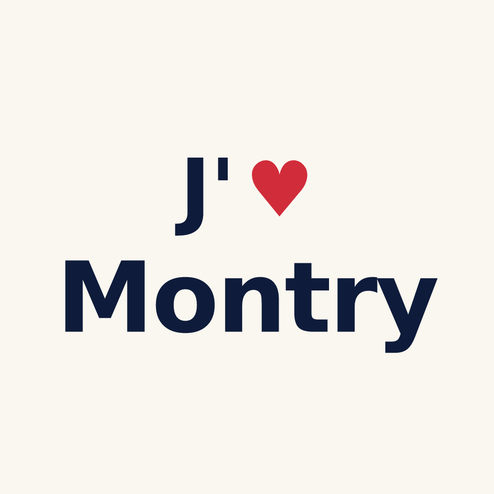 Tasse personnalisée Montry — design J'aime Montry