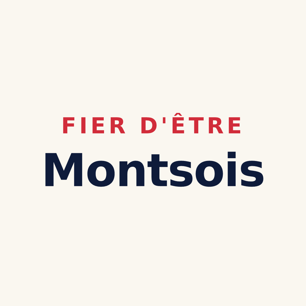 Tasse « Fier d'être Montsois » — design pour Monts