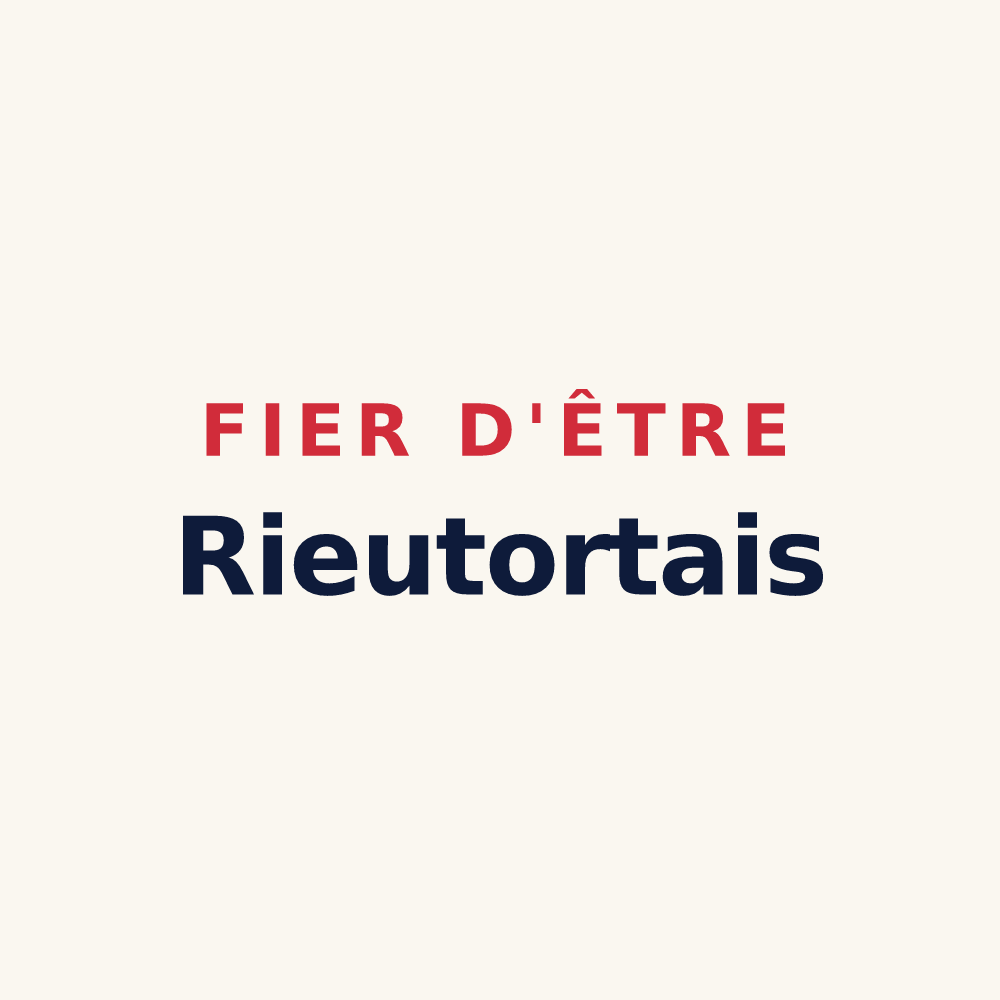 Tasse « Fier d'être Rieutortais » — design pour Monts-de-Randon