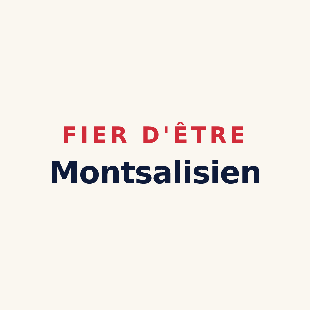 Tasse « Fier d'être Montsalisien » — design pour Montsalès