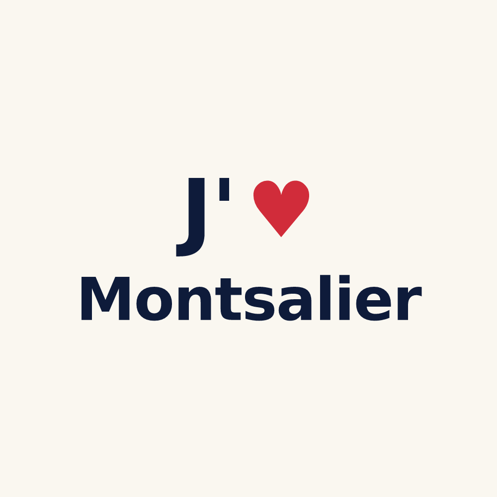 Tasse personnalisée Montsalier — design J'aime Montsalier