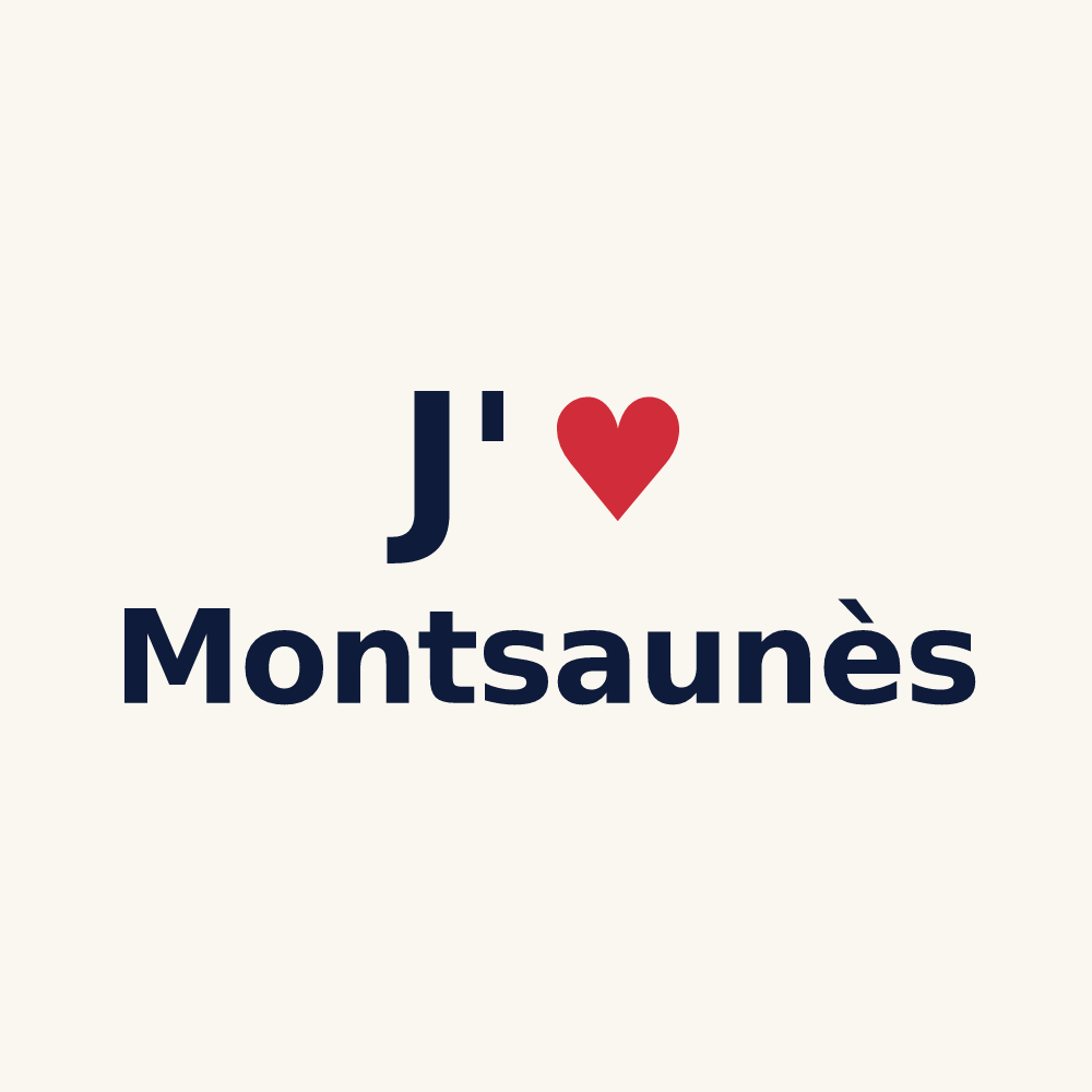 Tasse personnalisée Montsaunès — design J'aime Montsaunès