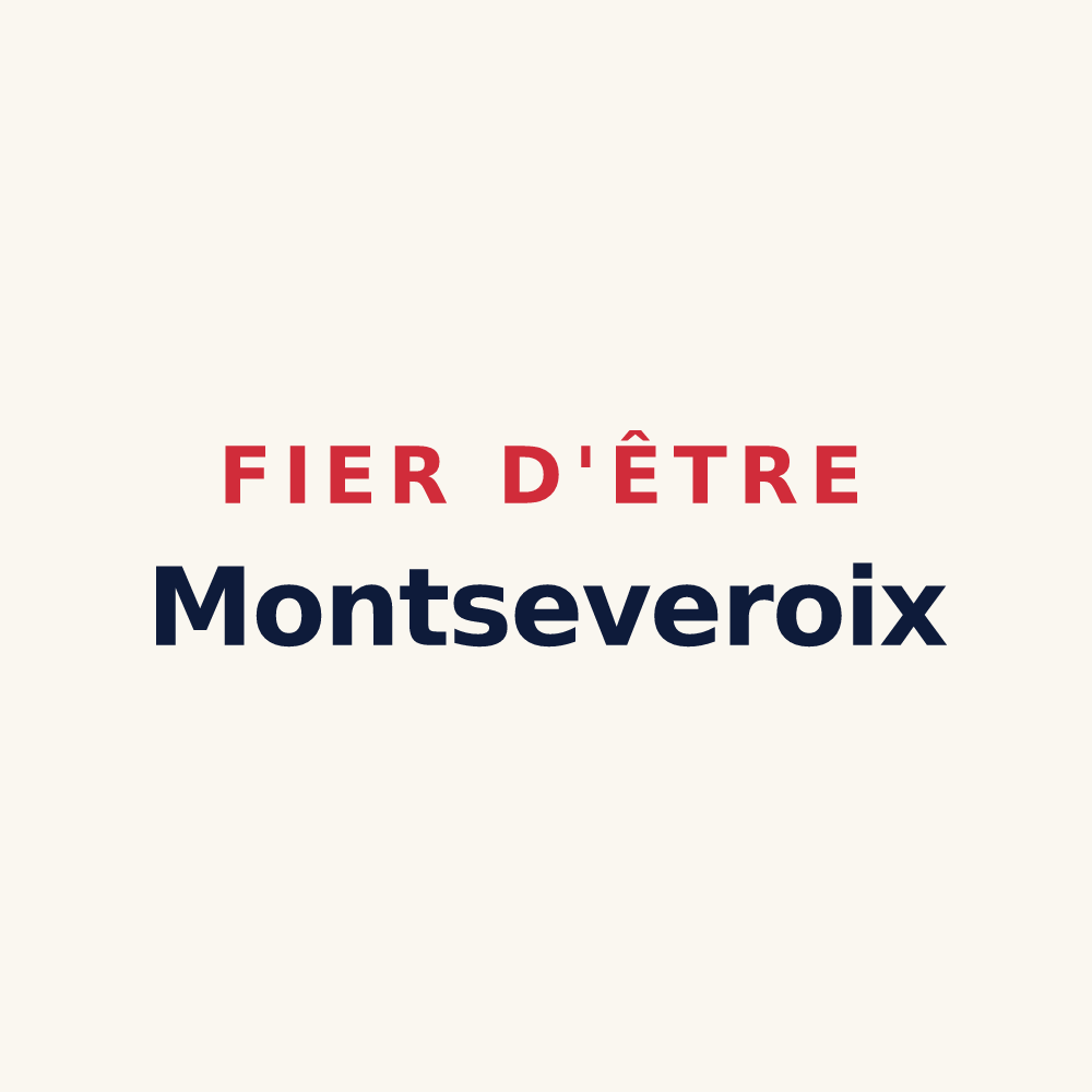 Tasse « Fier d'être Montseveroix » — design pour Montseveroux