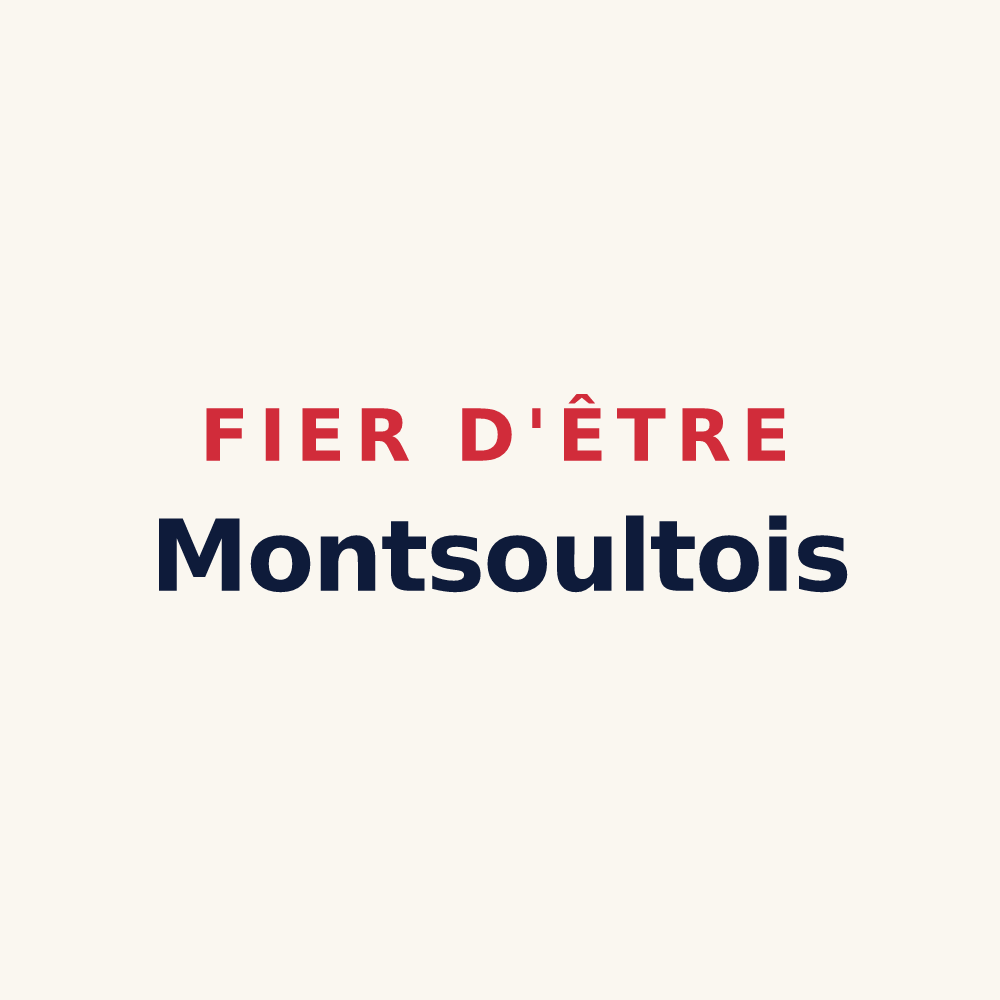 Tasse « Fier d'être Montsoultois » — design pour Montsoult