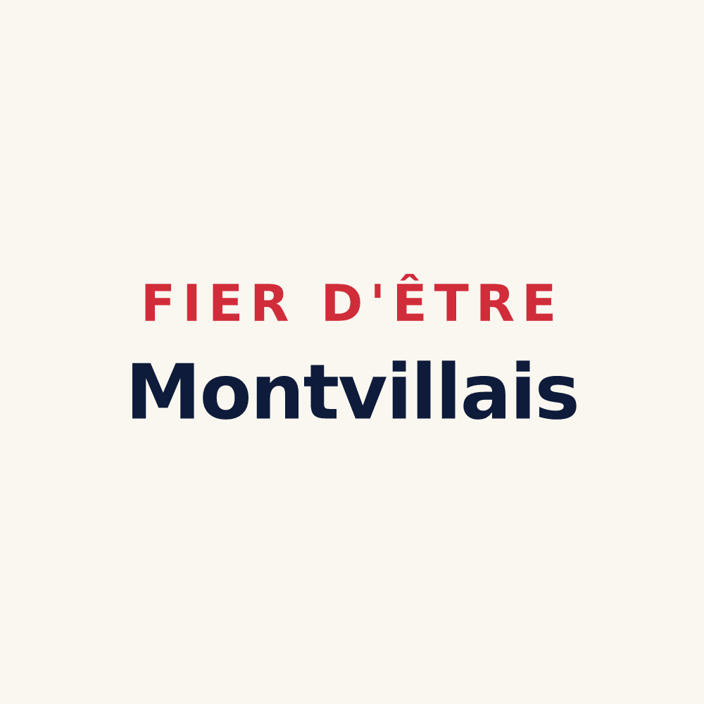 Tasse « Fier d'être Montvillais » — design pour Montville
