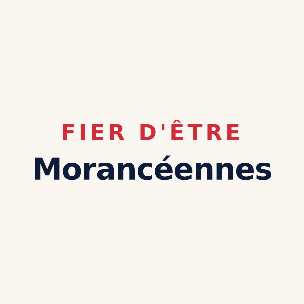 Tasse « Fier d'être Morancéennes » — design pour Morancez