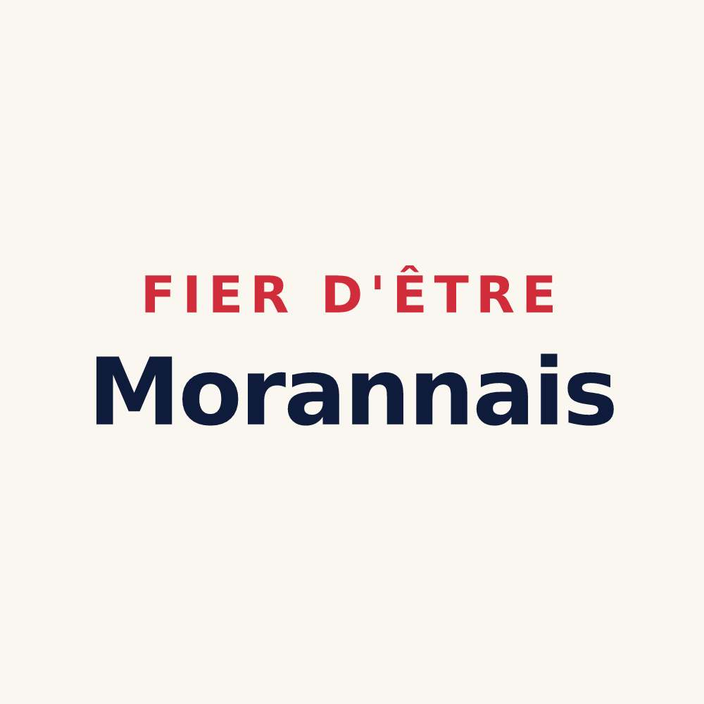 Tasse « Fier d'être Morannais » — design pour Morannes sur Sarthe-Daumeray