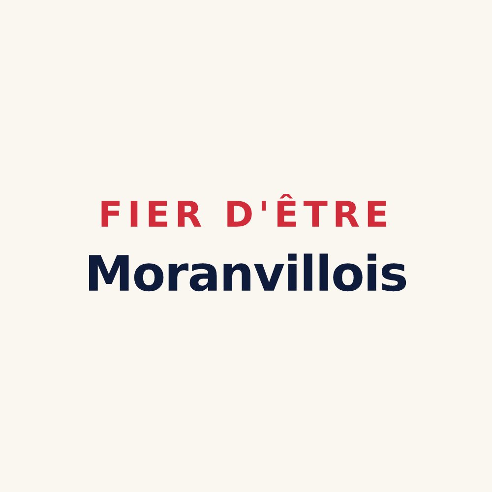 Tasse « Fier d'être Moranvillois » — design pour Moranville