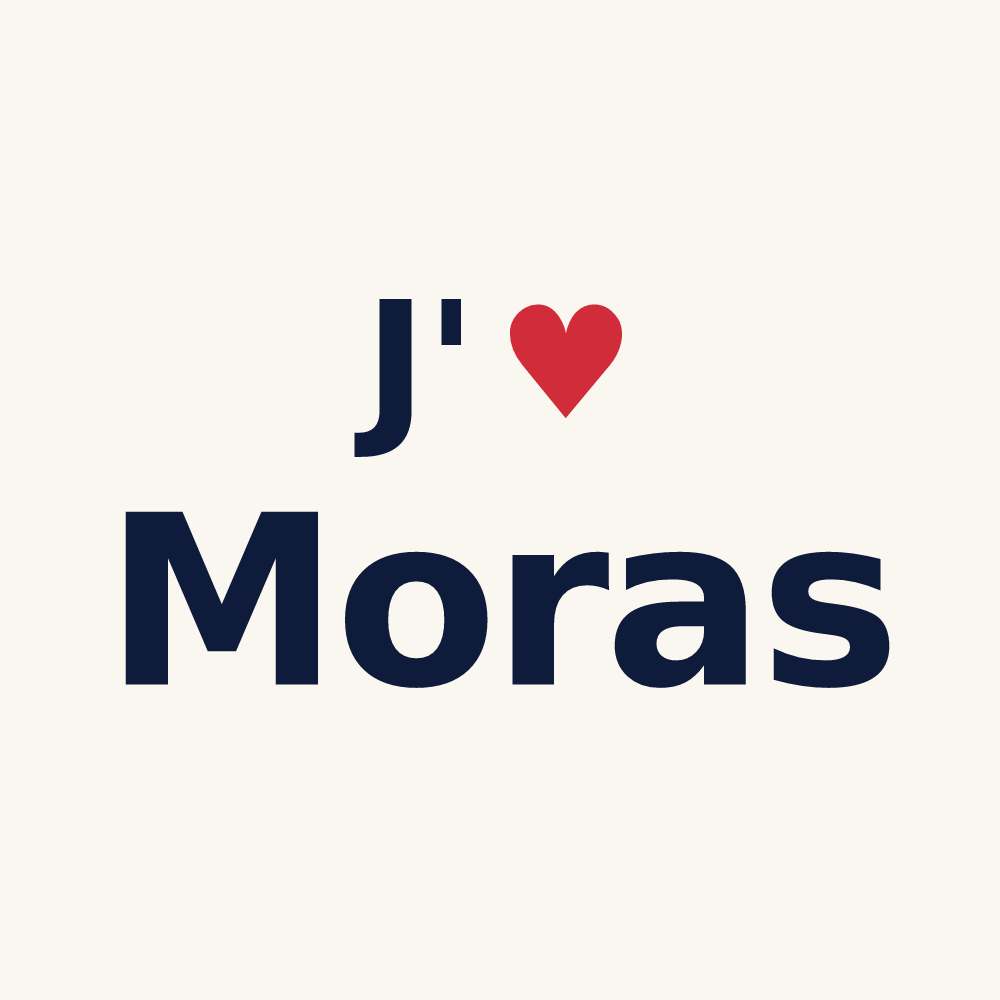 Tasse personnalisée Moras — design J'aime Moras