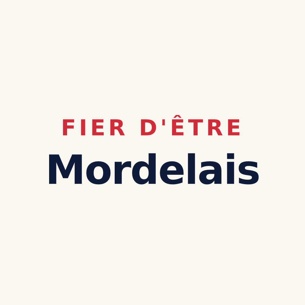 Tasse « Fier d'être Mordelais » — design pour Mordelles