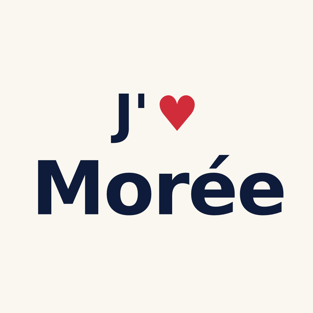 Tasse personnalisée Morée — design J'aime Morée