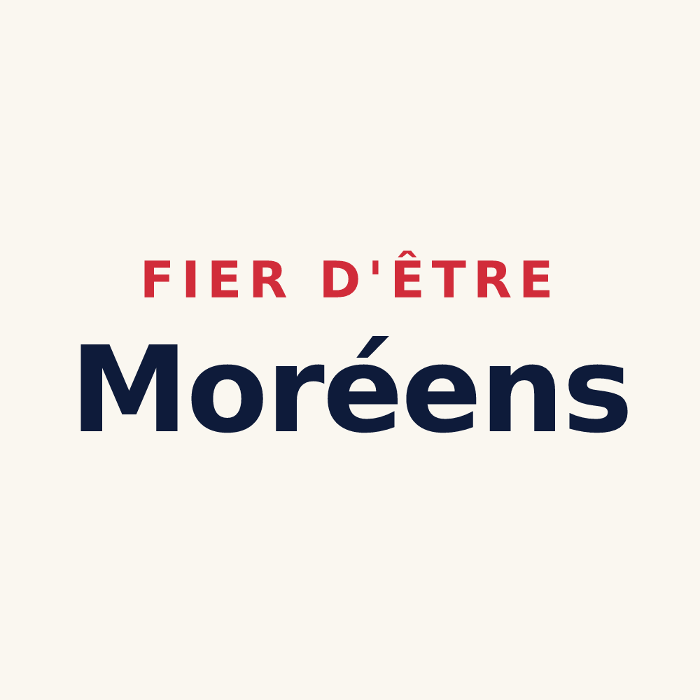 Tasse « Fier d'être Moréens » — design pour Morée